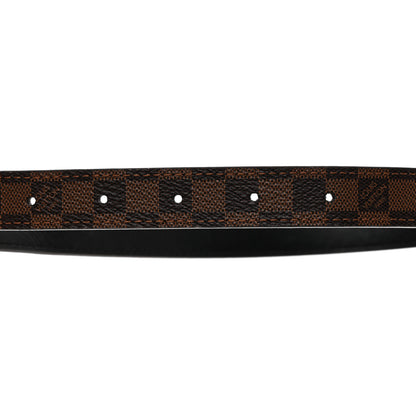 Louis Vuitton Mini Damier Ebene 25mm LV Initiales Belt 75 30 5 of 6