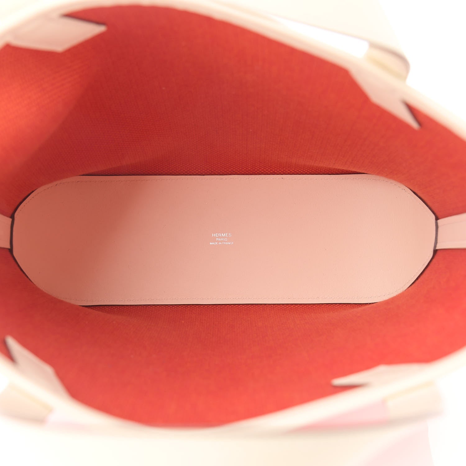 Hermes Swift H Canvas Cabas H En Biais 27 Feu Framboise Nata 5 of 11