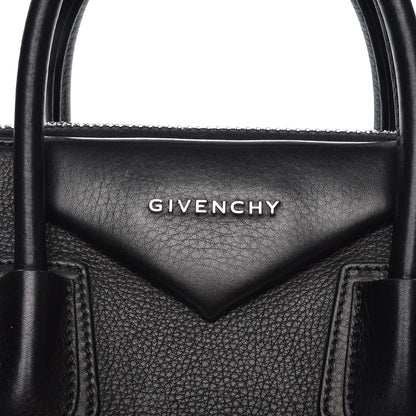 Givenchy Calfskin Medium Silver Corners Antigona Black 9 of 9