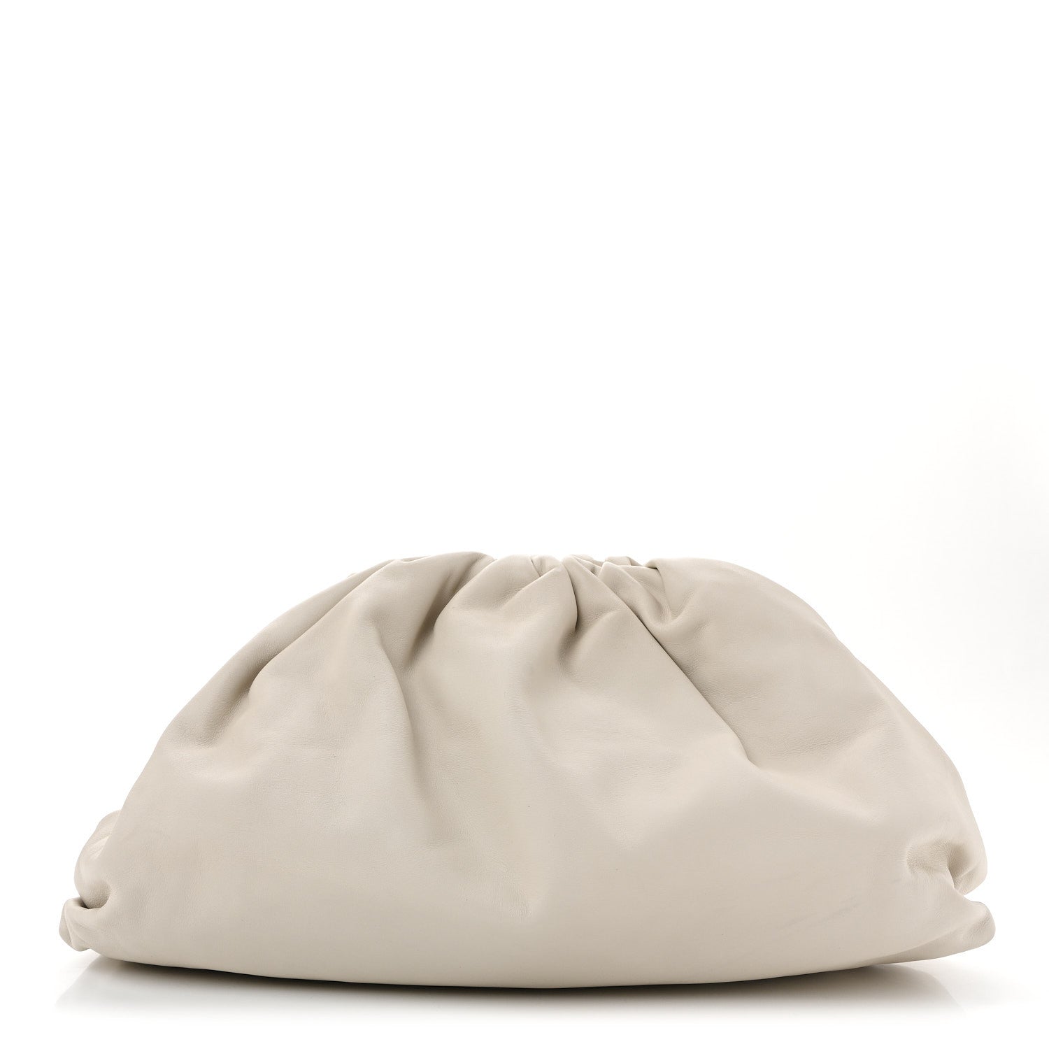 Bottega Veneta Smooth Butter Calf The Pouch Oversized Clutch Plaster 1 of 13