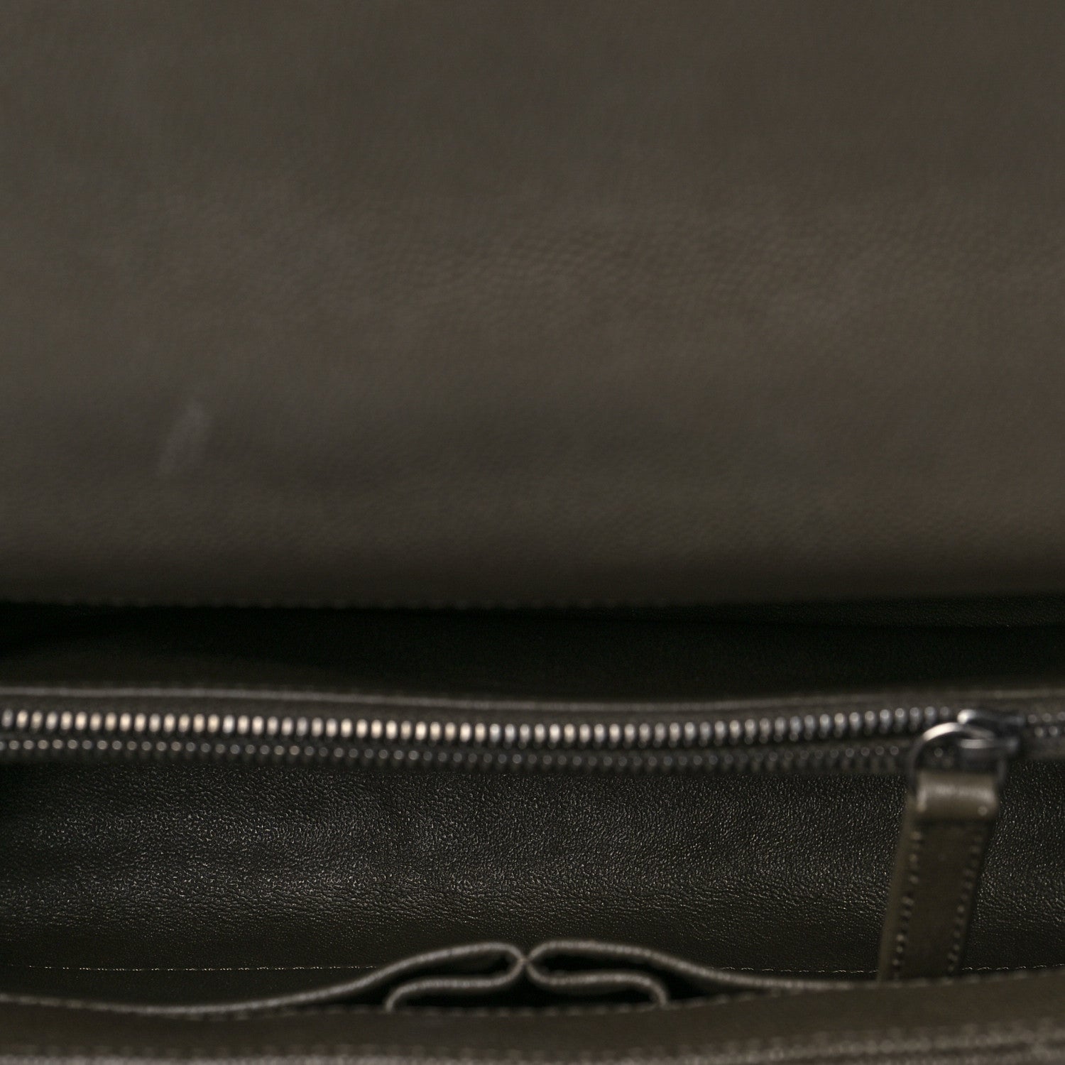 Chanel Caviar Lizard Quilted Small Coco Handle Flap Dark Grey 4 of 9