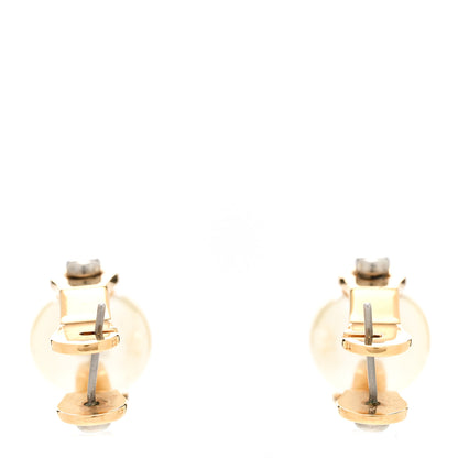 Louis Vuitton Metal Pearl LV Speedy Earrings Gold 4 of 7