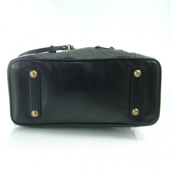 Lambskin Riveting Black