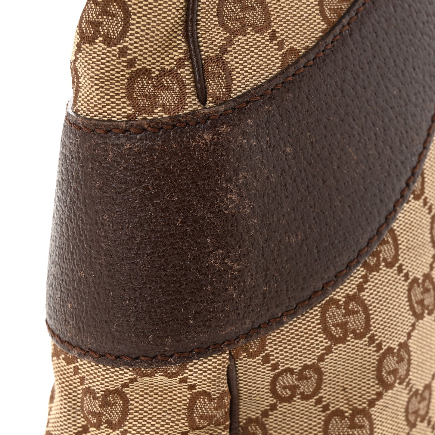 Monogram Shoulder Bag Dark Brown
