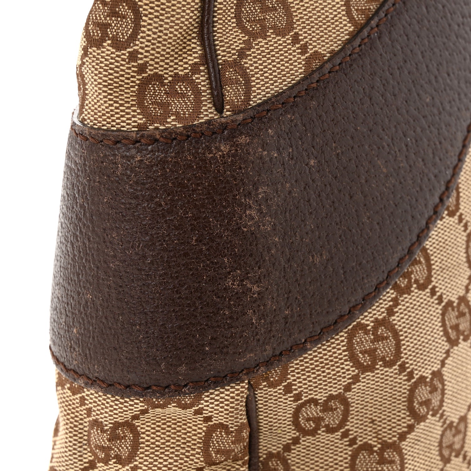 Gucci Monogram Shoulder Bag Dark Brown 12 of 14