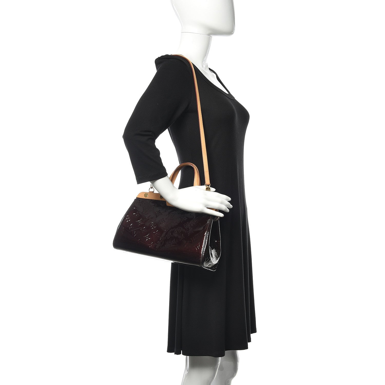 Louis Vuitton Vernis Brea PM Amarante 2 of 10