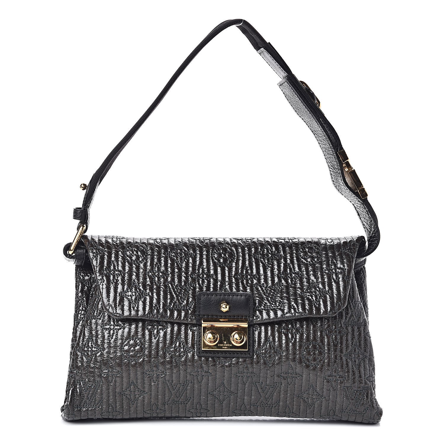 Louis Vuitton Monogram Motard Pochette Black 1 of 9