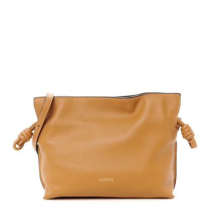 Loewe Nappa Flamenco Mini Knot Clutch Warm Desert 1 of 12
