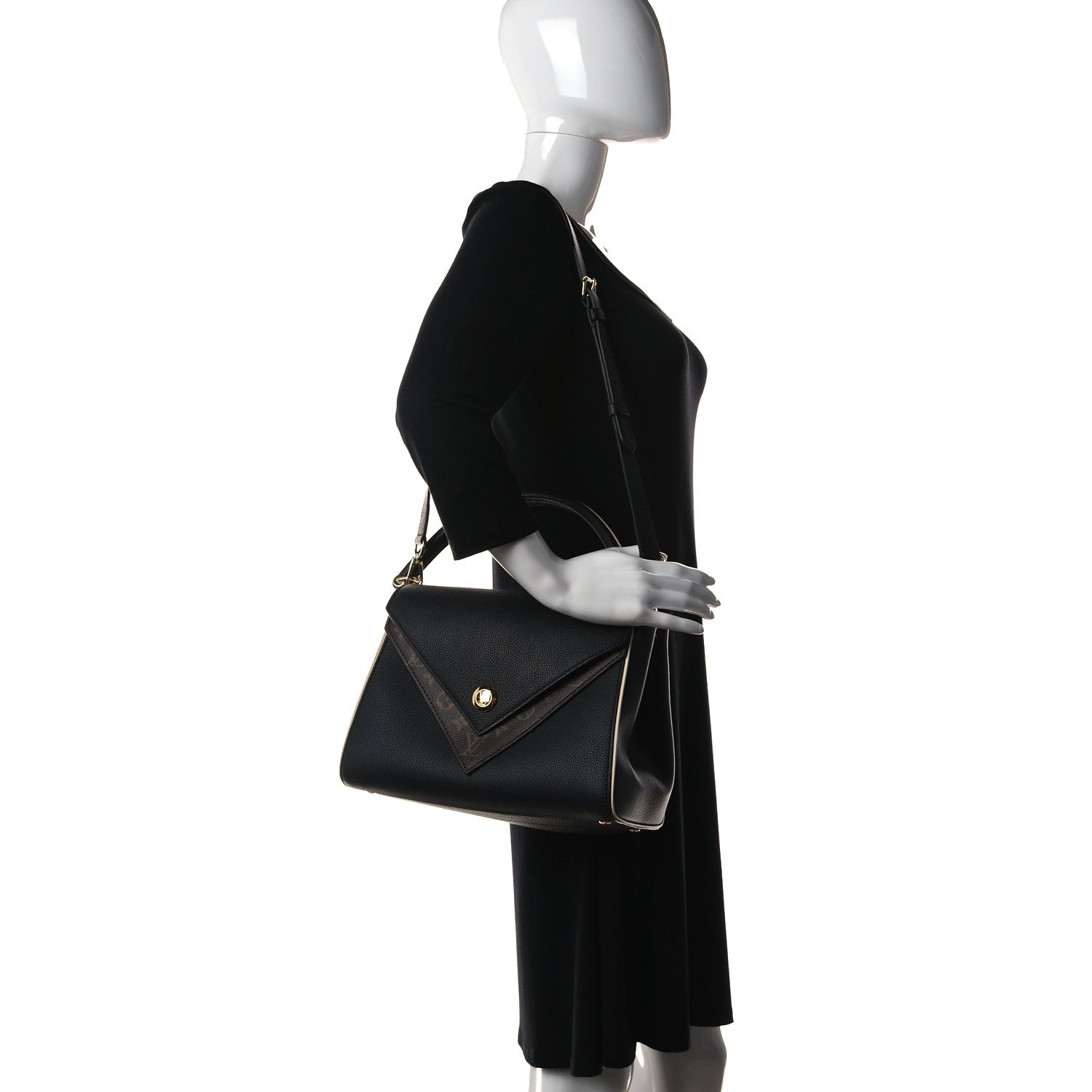 Louis Vuitton Monogram Double V Black 2 of 11