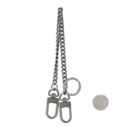 Louis Vuitton Pochette Extender Key Ring Chain Silver 2 of 4