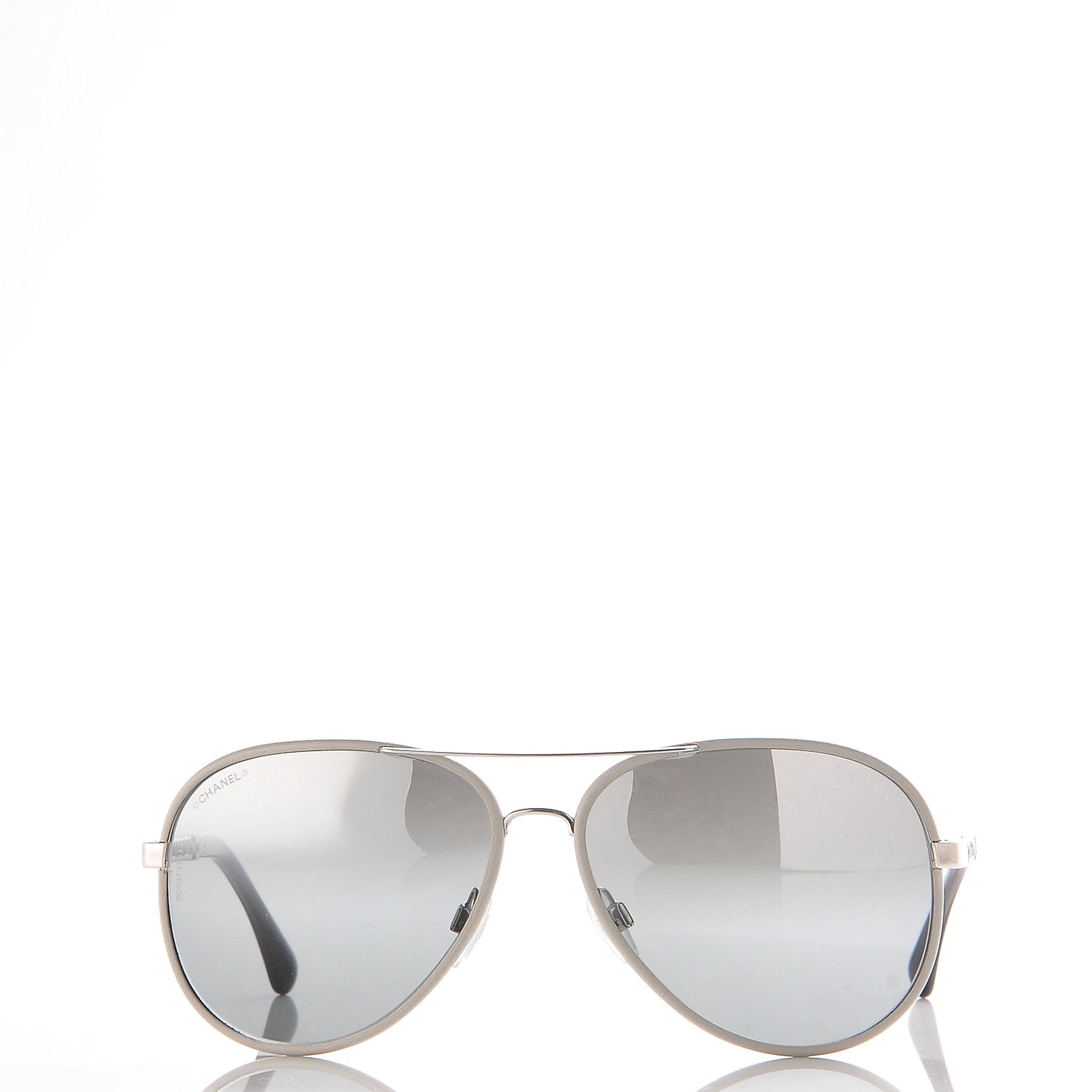Chanel Pilot Winter Sunglasses 4219-Q Grey 2 of 7