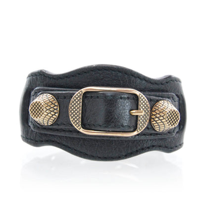 Balenciaga Agneau Arena Giant Bracelet Black 1 of 3