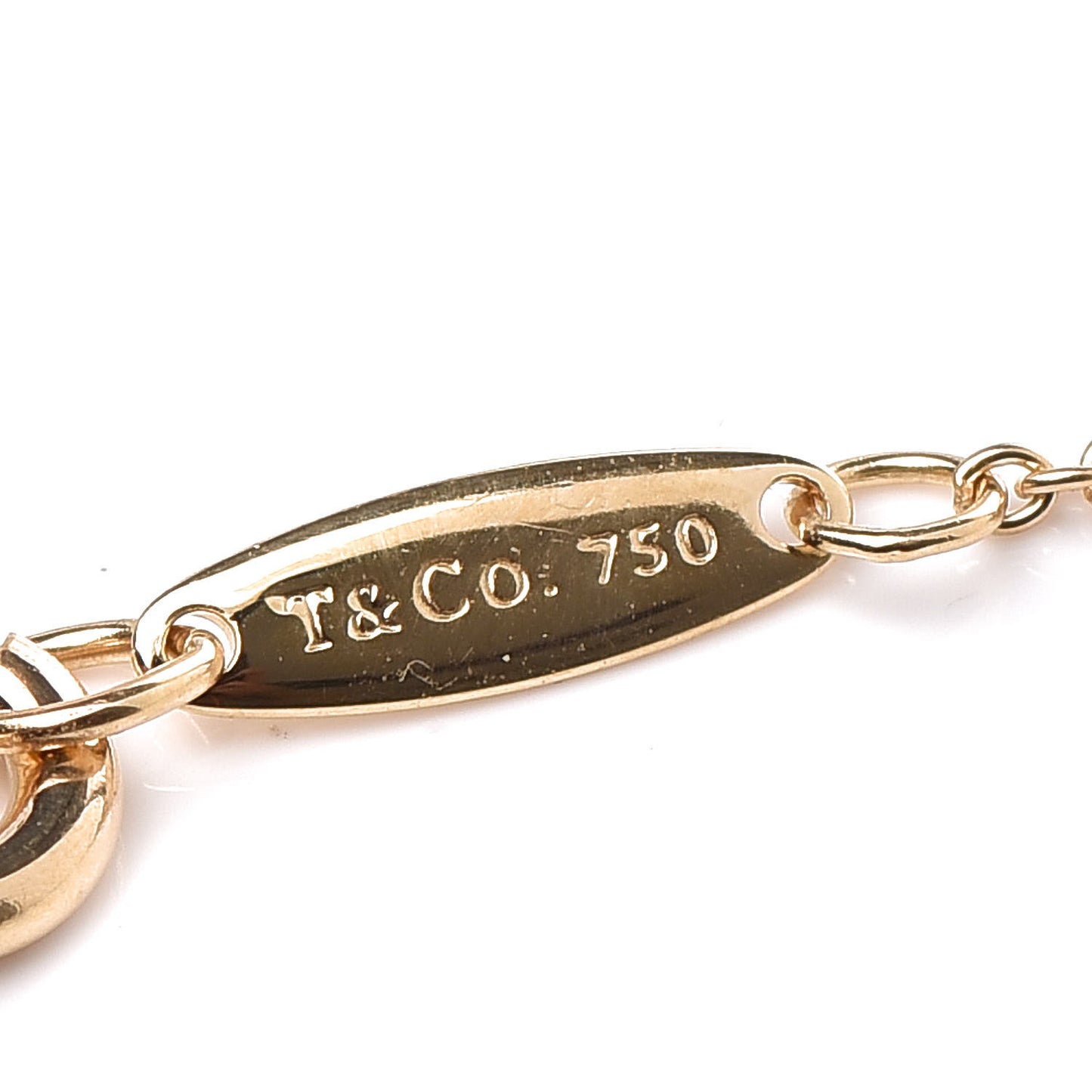 18K Yellow Gold Diamond .08ct Elsa Peretti Diamonds by the Yard Bracelet