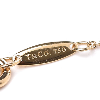 Tiffany 18K Yellow Gold Diamond .08ct Elsa Peretti Diamonds by the Yard Bracelet 4 of 5