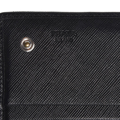 Prada Saffiano Continental Flap Wallet Nero Black 7 of 10