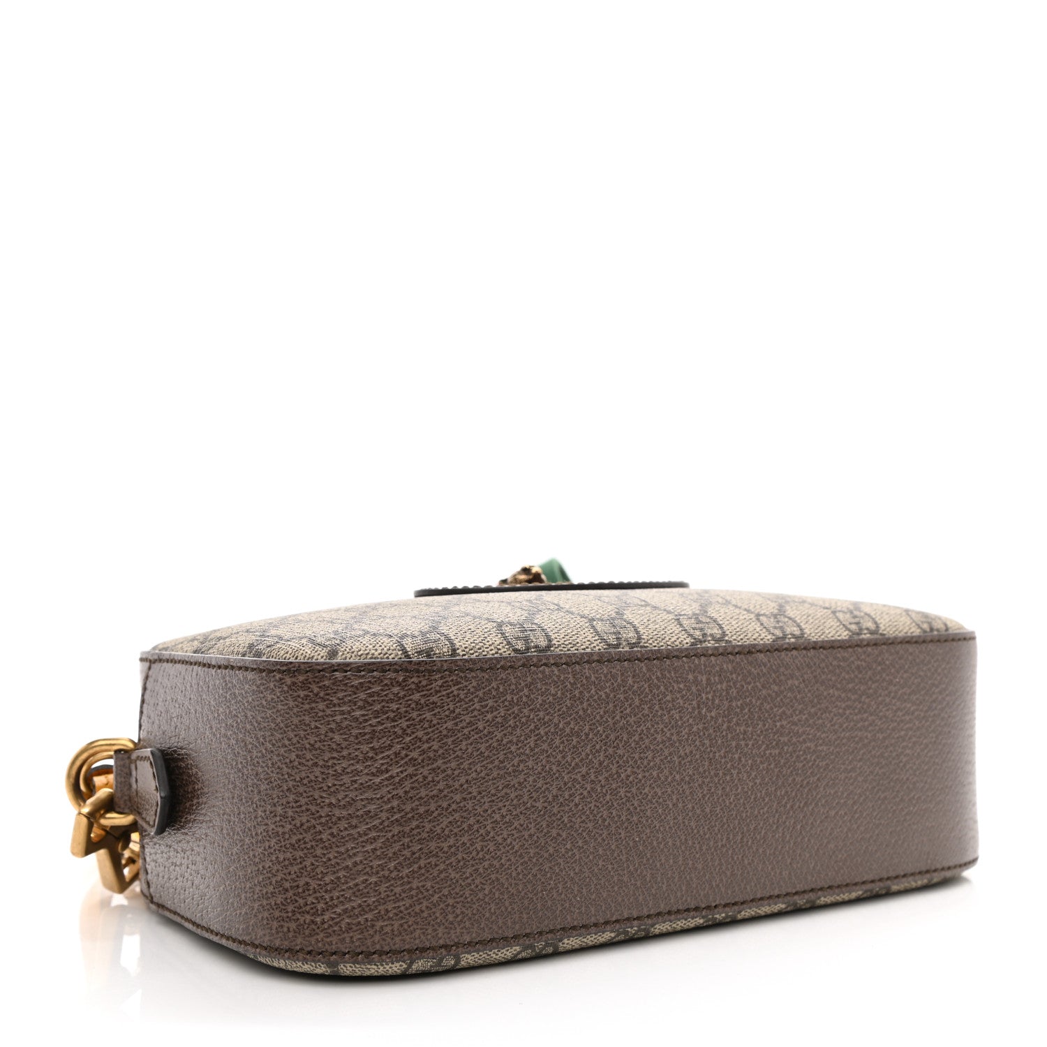 Gucci GG Supreme Monogram Web Neo Vintage Shoulder Bag Beige New Acero Crop 7 of 15