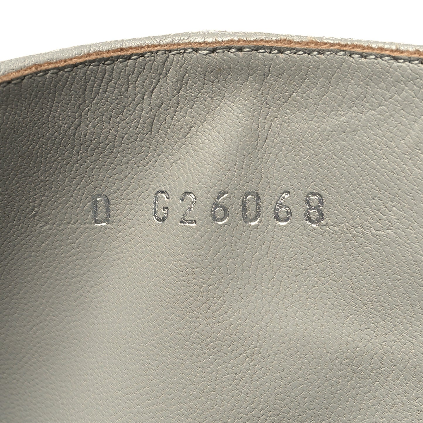 Calfskin Ascot CC Boots 37 Gray