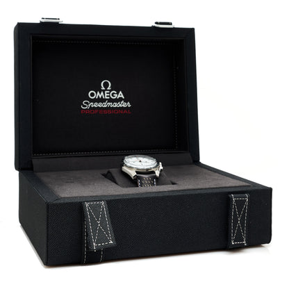 Omega Stainless Steel Calfskin 42mm Speedmaster Moonwatch Professional Chronograph Manual Winding Watch White 310.32.42.50.04.002 5 of 5