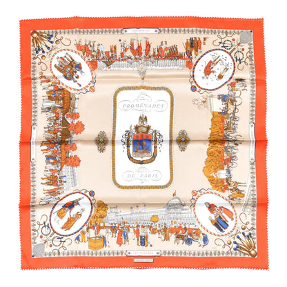 Hermes Silk Promenades de Paris Scarf 70 1 of 6