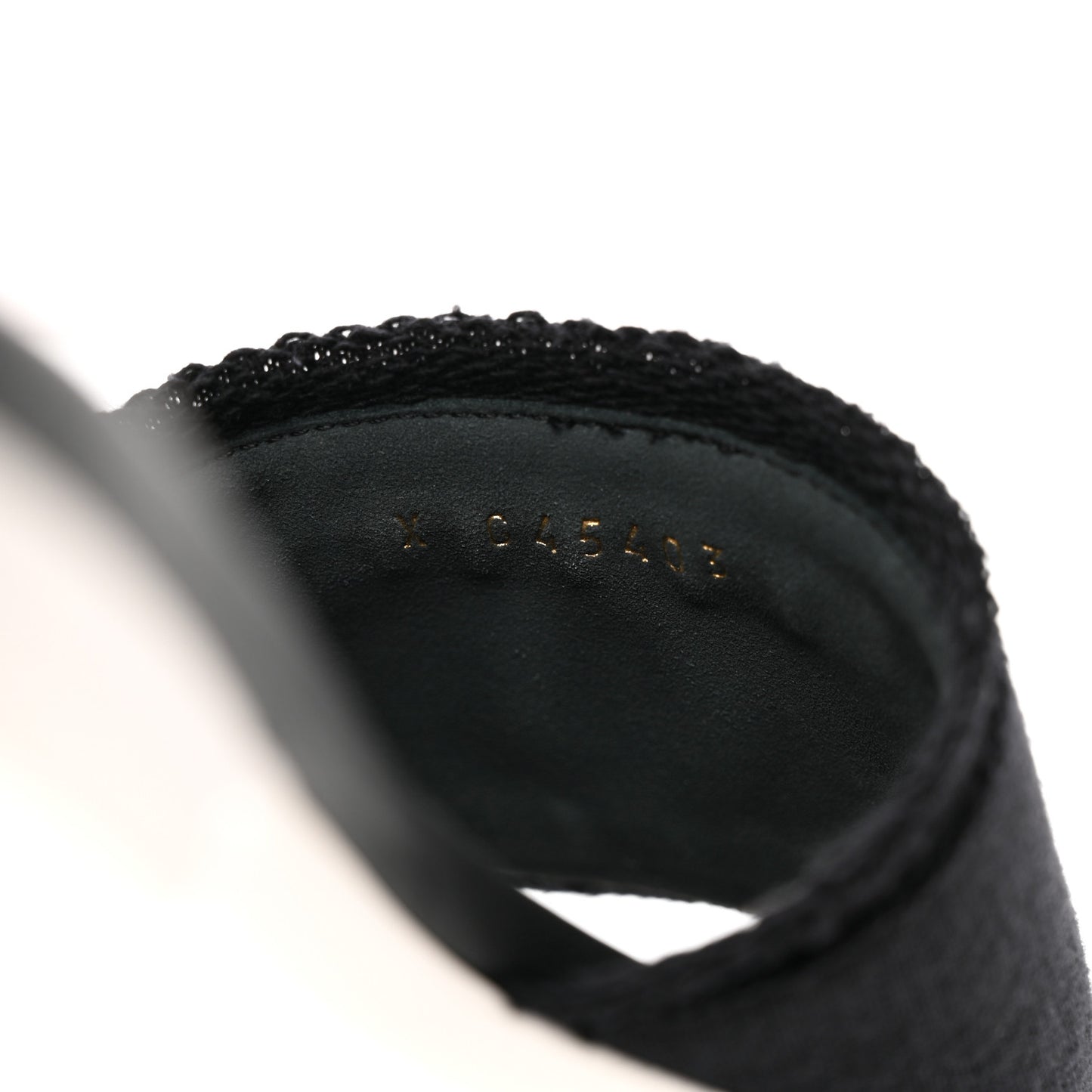 Jersey Knit CC Mules 37.5 Black