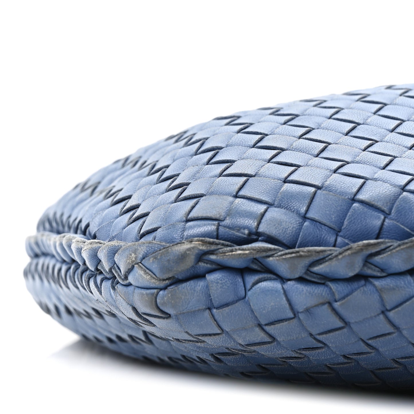 Nappa Intrecciato Medium Veneta Hobo Oceano