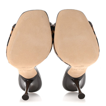 Louis Vuitton Calf Hair 6AM Mules 38 Leopard 6 of 9