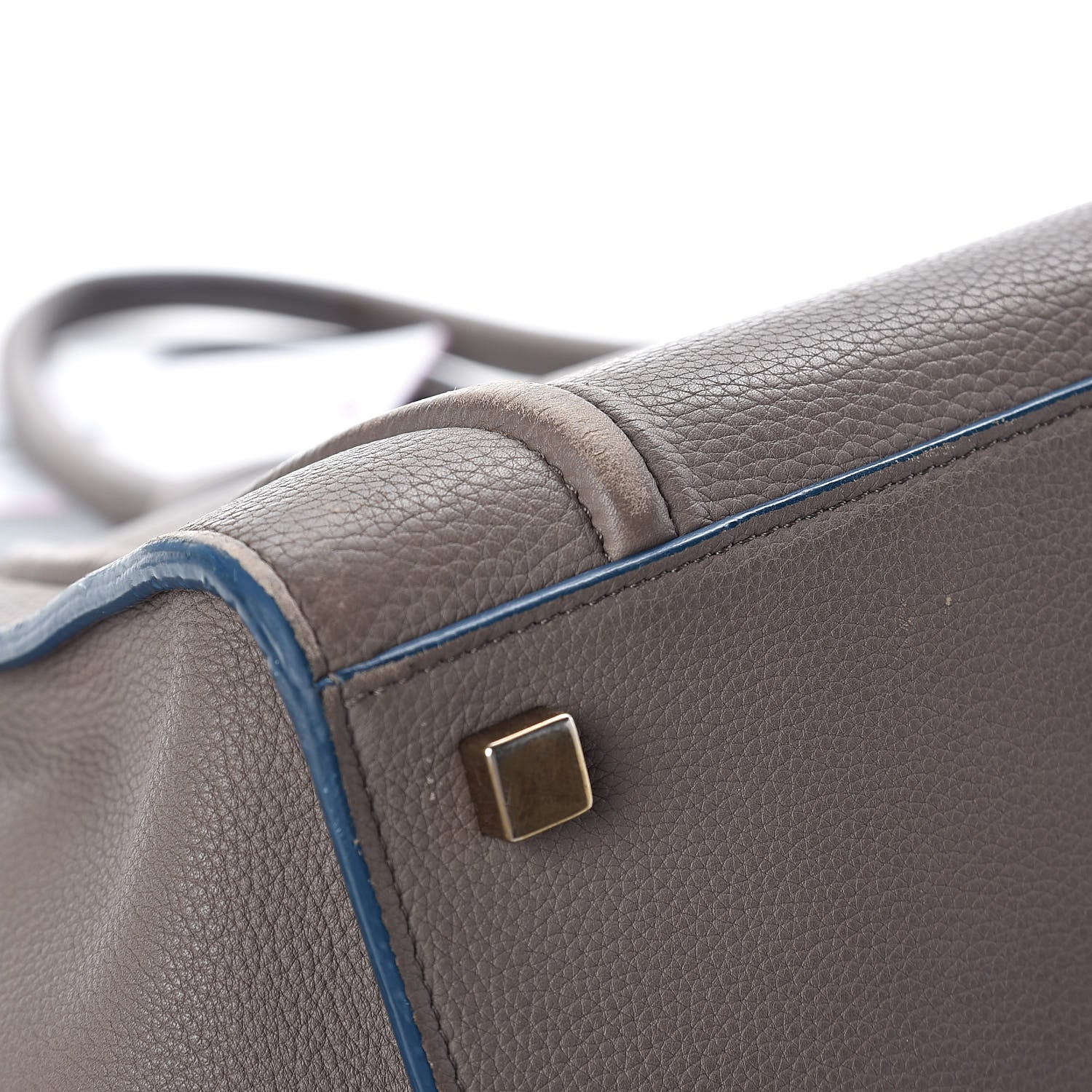 Celine Baby Grained Calfskin Medium Phantom Luggage Taupe 16 of 16