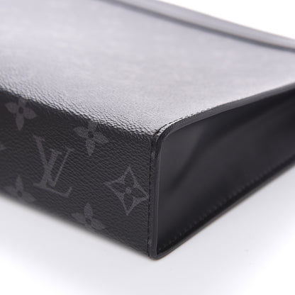 Louis Vuitton Monogram Eclipse Pochette Voyage MM 8 of 9