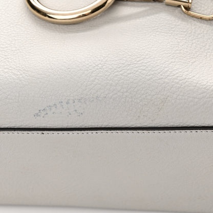 Chloe Calfskin Medium Faye Day Shoulder Bag Airy Grey 15 of 16