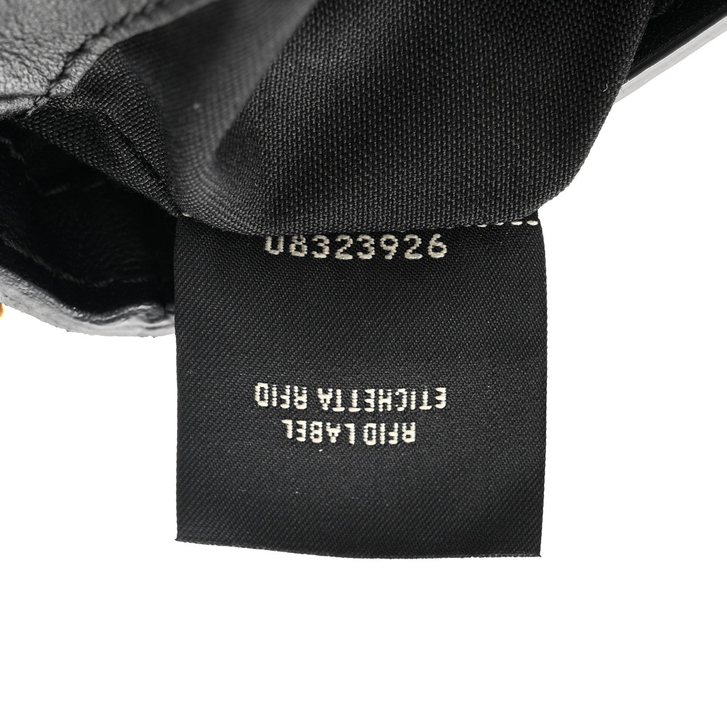 Fendi Nappa FF 1974 Embossed Mini Baguette Black 7 of 11