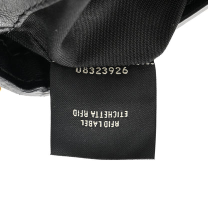 Fendi Nappa FF 1974 Embossed Mini Baguette Black 7 of 11