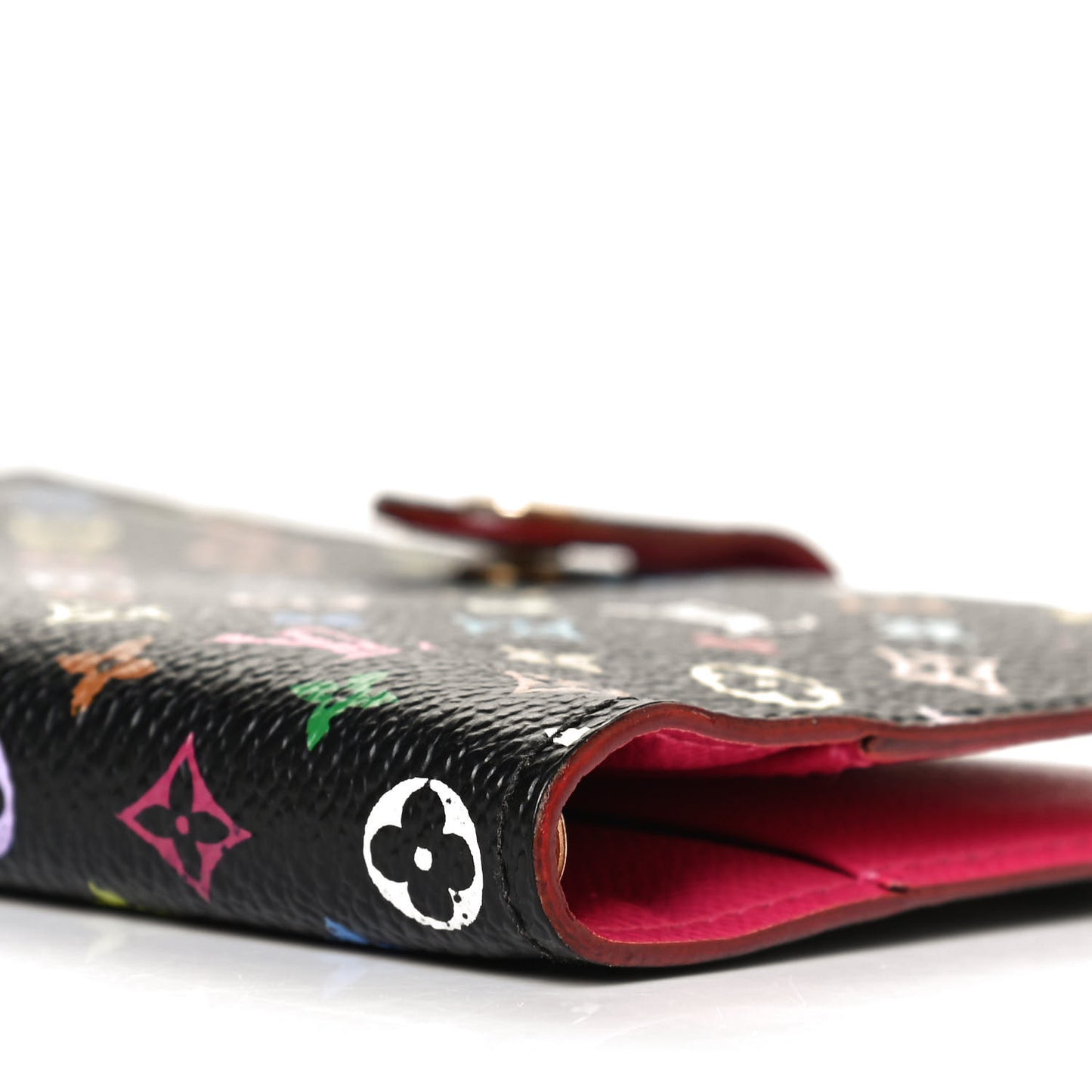 Monogram Multicolor Small Ring Agenda Cover Black Grenade
