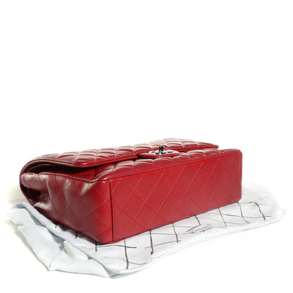 Chanel Caviar Quilted Maxi Double Flap Red 4 of 8