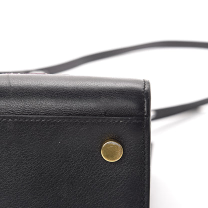 Saint Laurent Calfskin Love Patchwork Baby Sac De Jour Black 16 of 17