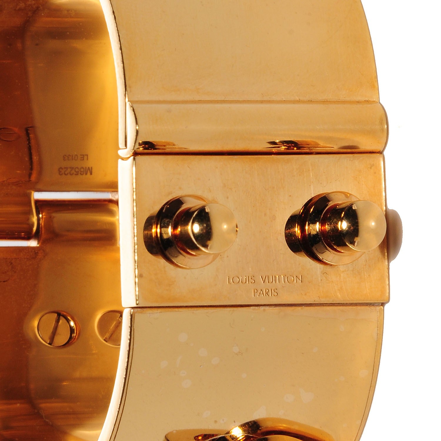 Louis Vuitton Lock Me Manchette Chain Cuff 6 of 6