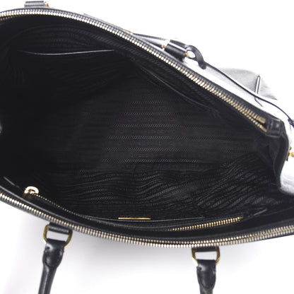 Prada Saffiano Medium Galleria Double Zip Tote Black 6 of 21