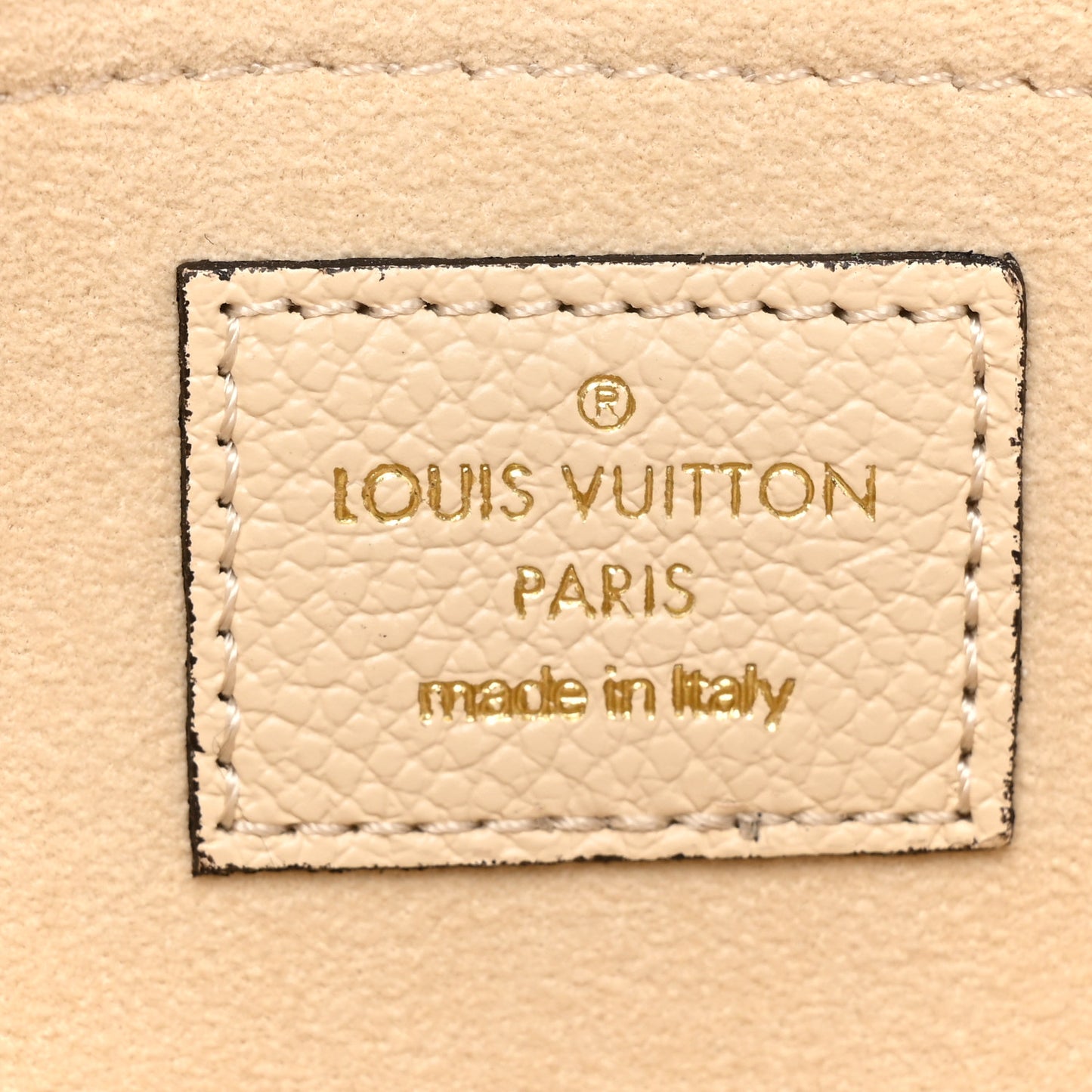 Empreinte Pochette Felicie Chain Wallet Cream