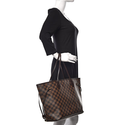 Louis Vuitton Damier Ebene Neverfull MM 2 of 13