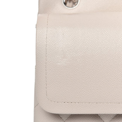 Chanel Caviar Quilted Jumbo Double Flap Ivory 12 of 14