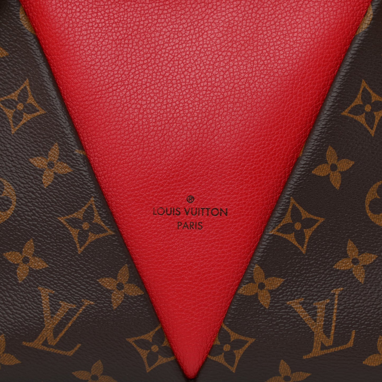 Monogram V Tote BB Cherry