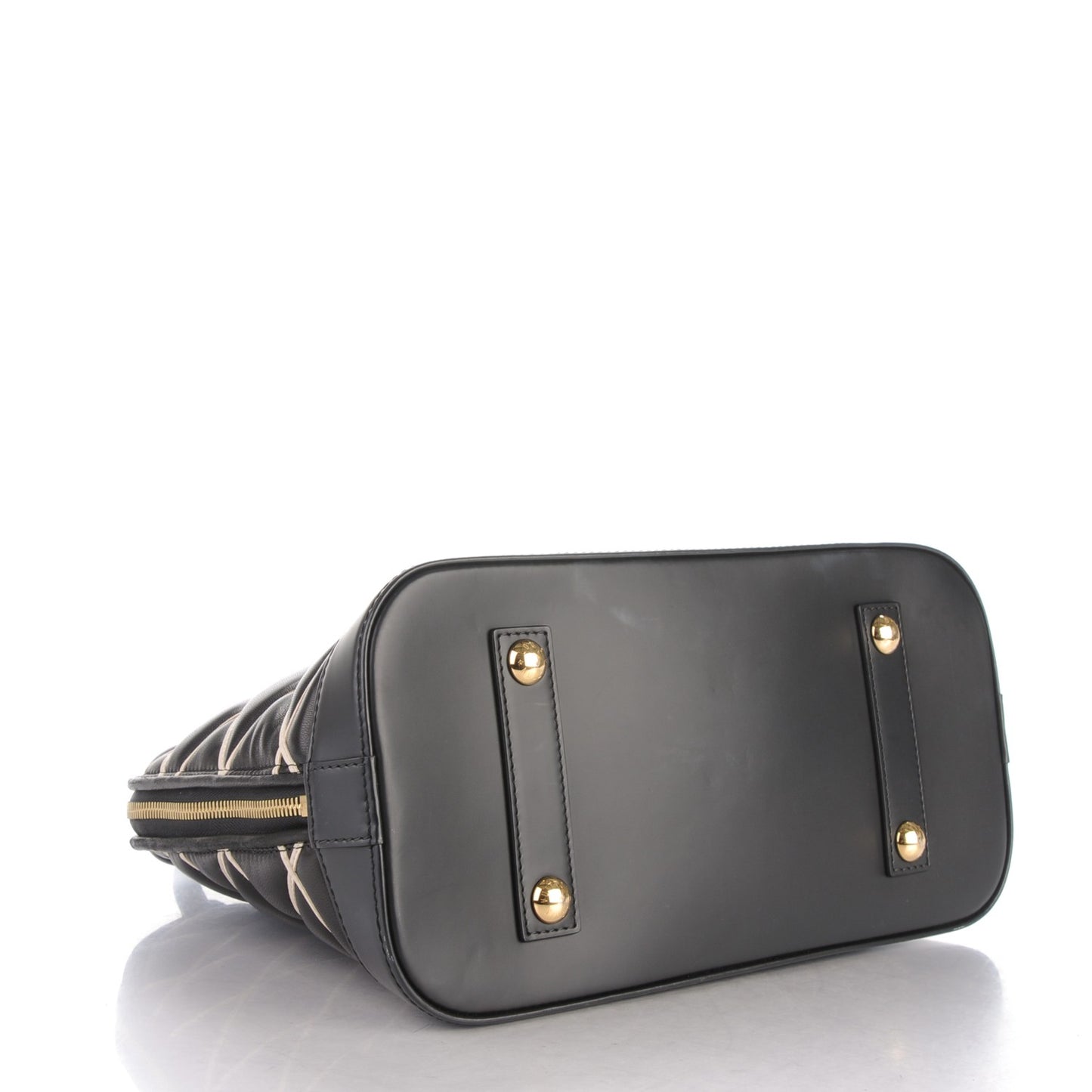 Lambskin Malletage Alma PM Black
