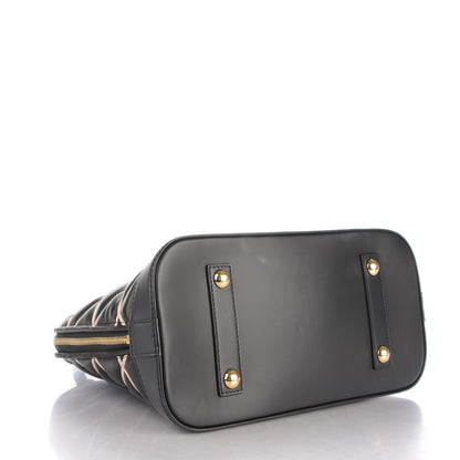 Louis Vuitton Lambskin Malletage Alma PM Black 4 of 6