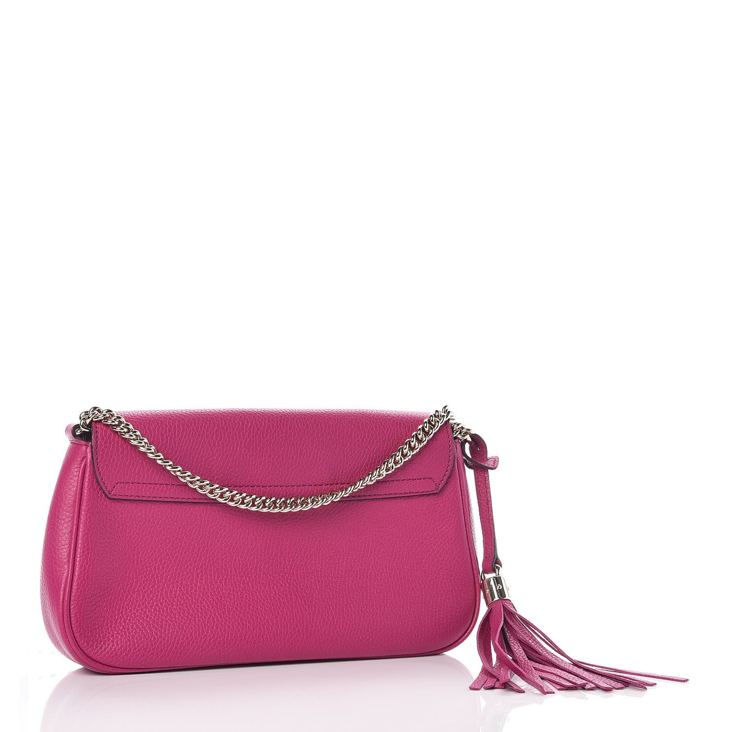 Cellarius Calfskin Medium Soho Flap Crossbody Bright Bouganville