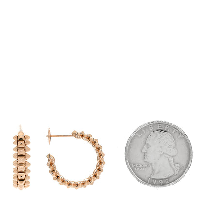Cartier 18K Pink Gold Small Clash de Cartier Earrings 2 of 6