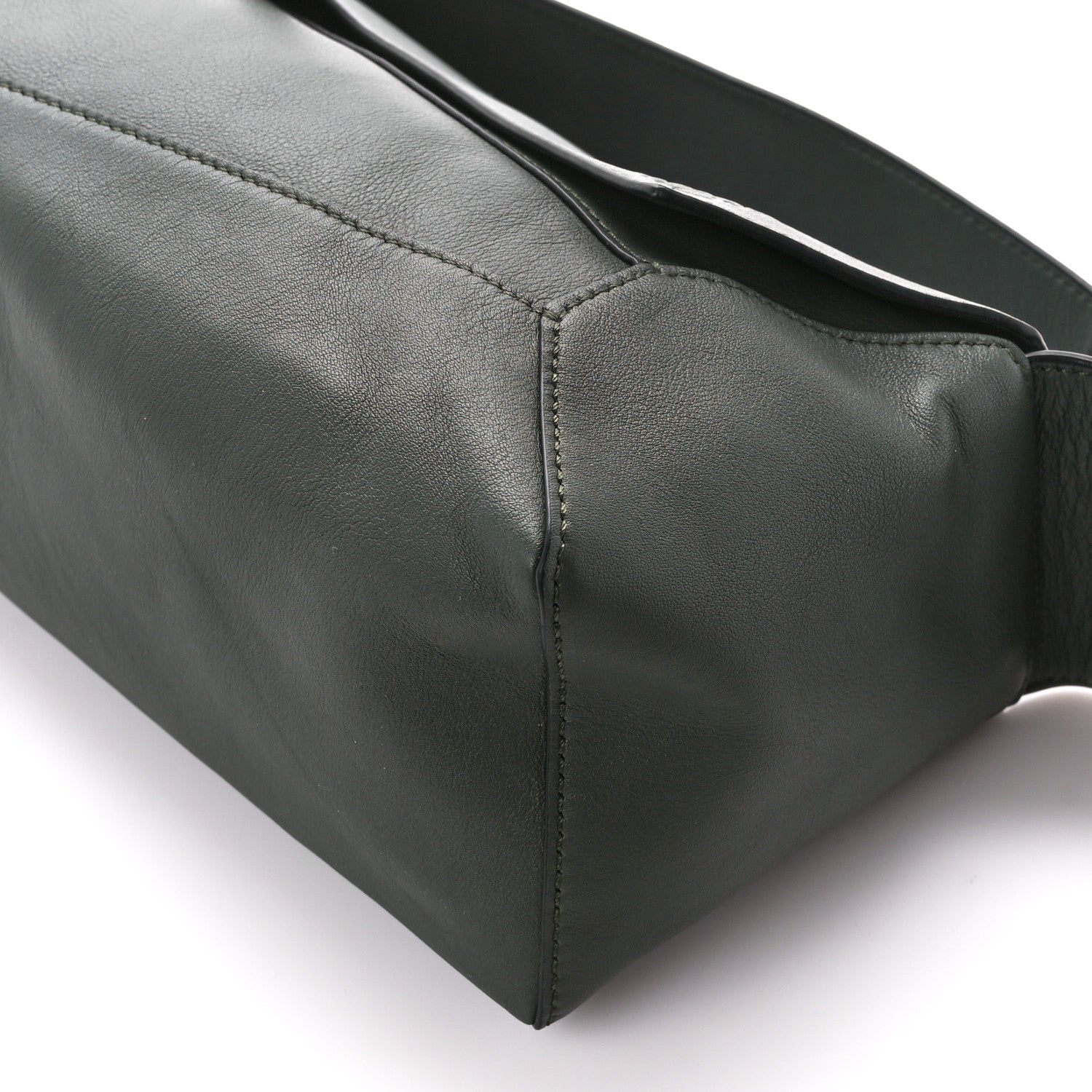 Loewe Calfskin Puzzle Hobo Army Green 10 of 10