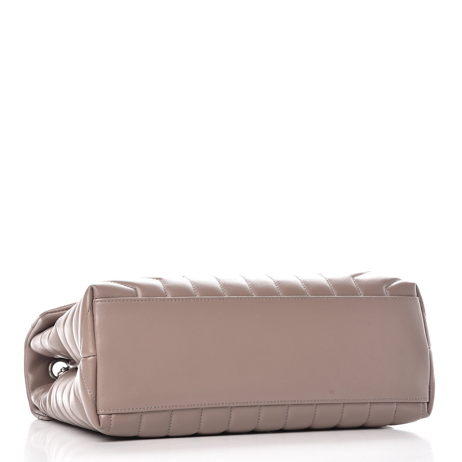 Saint Laurent Calfskin Y Quilted Monogram Medium Loulou Chain Satchel Mink 4 of 10