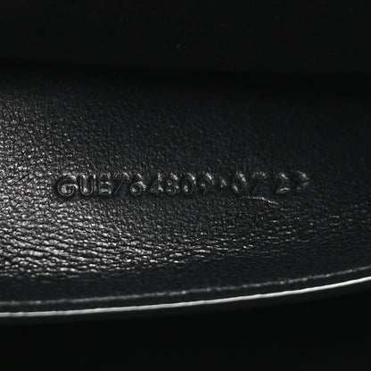 Saint Laurent Lambskin Carre Quilted Cassandre Mini Camera Bag Black 6 of 11
