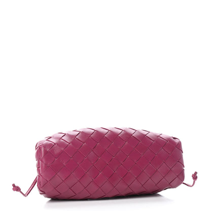 Bottega Veneta Nappa Intrecciato The Mini Pouch Cinnabar 3 of 5