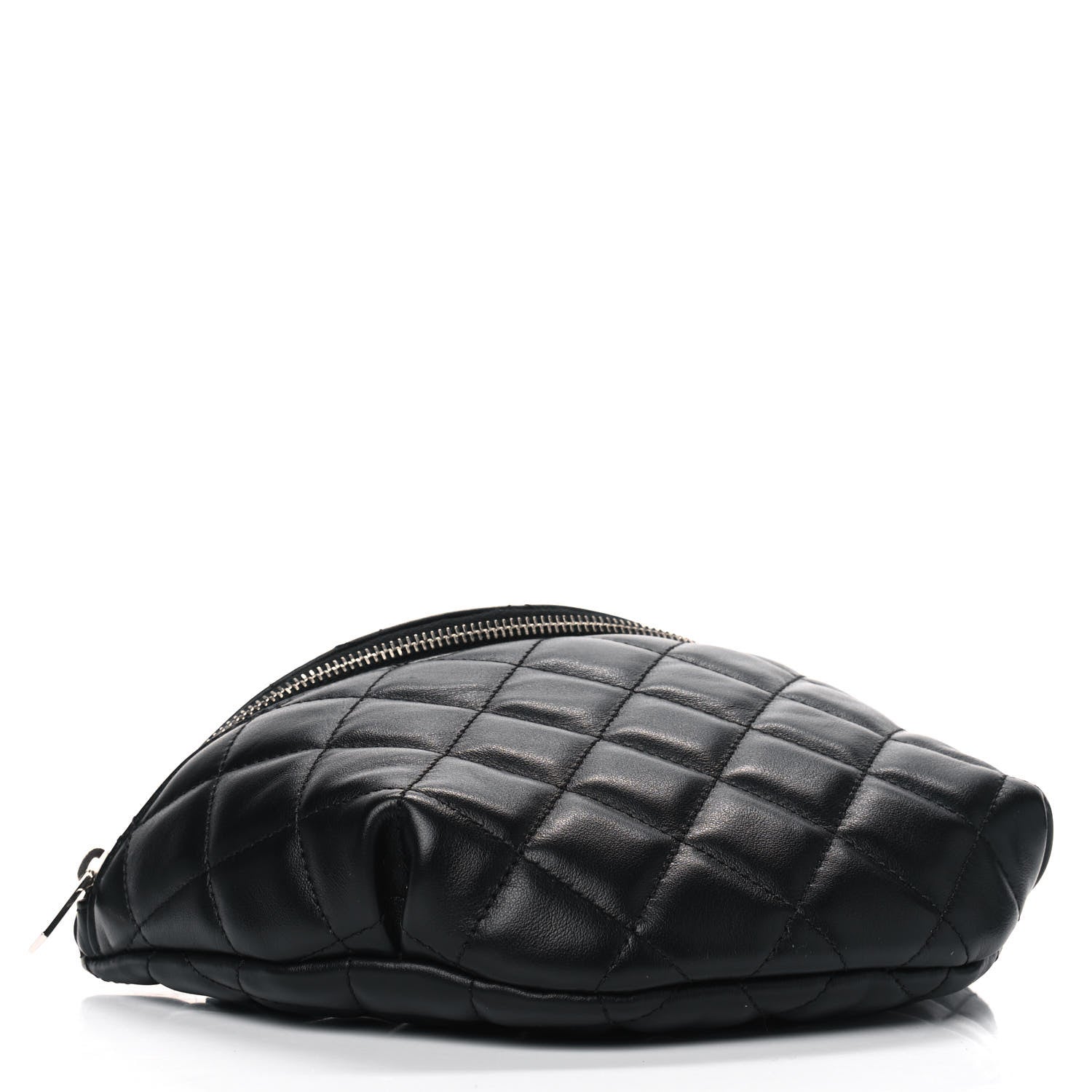 Chanel Calfskin Quilted Waist Belt Bag Black 3 of 4
