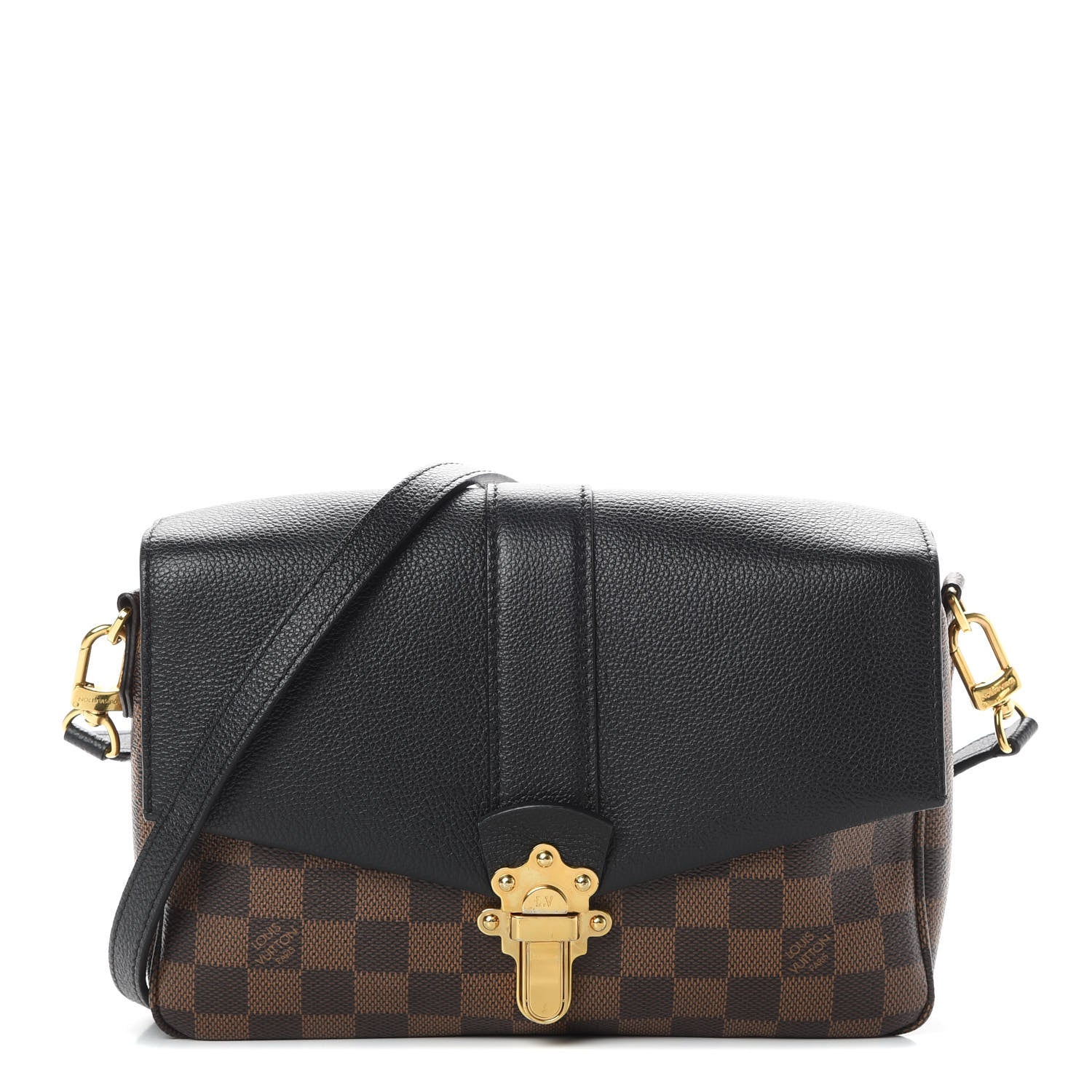 Louis Vuitton Damier Ebene Clapton Black 1 of 11